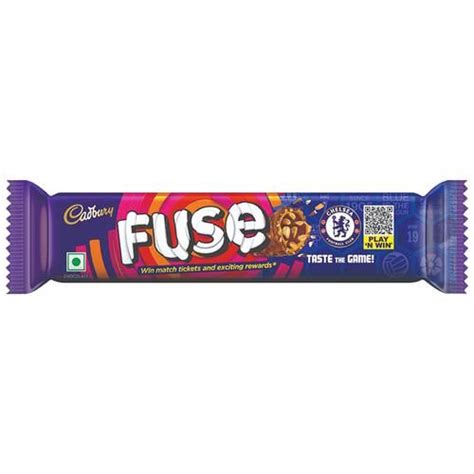 Buy Cadbury Fuse Peanut & Caramel Filled Chocolate Bar Online at Best ...