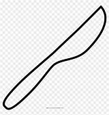 Knives Clipart Colouring Page  Knife For Coloring Free Transparent sketch template