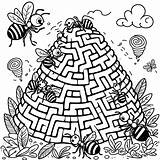 Premium Vector  Cartoon anthill With Working Ants Children coloring sketch template