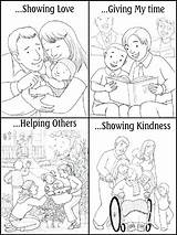 Children Helping Others Coloring Pages  Vrogueco sketch template