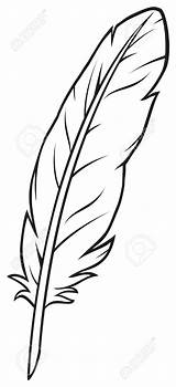 Feather Outline – Artofit sketch template