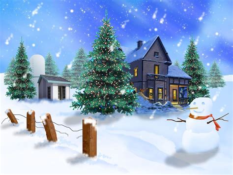 Christmas Village Wallpapers - Wallpaper Cave