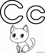 56 Free Printable Letter C coloring Pages In Vector Format Easy To  sketch template