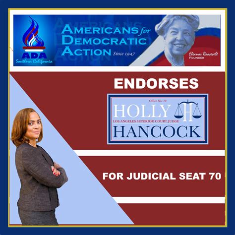 Judicial Endorsements - ADA SoCal