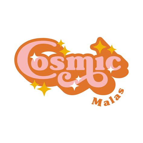 Groovy 70s Celestial Cosmic Branding - CosmicMalas