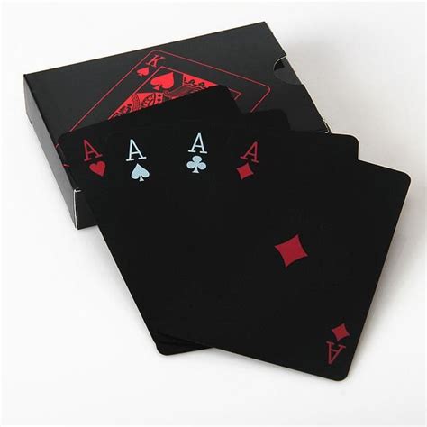 Black Magic Playing Cards | Magic playing cards, Playing cards design, Cool playing cards