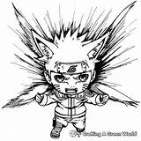 Nine Tailed Fox Naruto Coloring Pages  Free & Printable sketch template