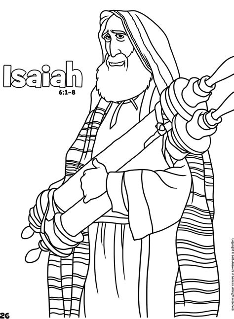 Free Printable Isaiah Activities