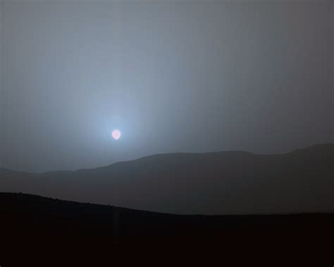 Watch a Pink and Blue Sunset on Mars – Astro Bob