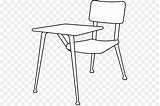 School Desk Coloring Page Sketch sketch template
