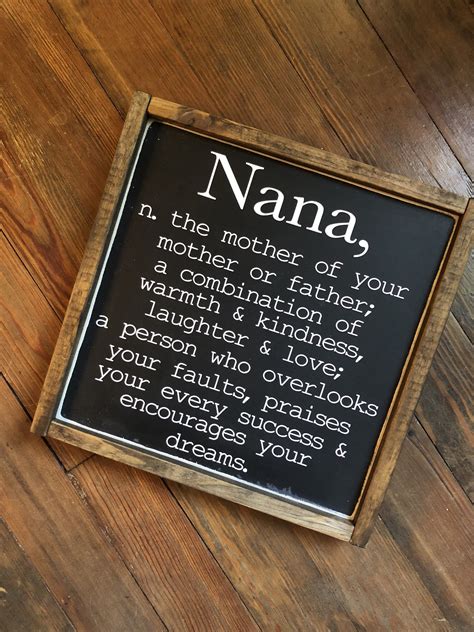 Nana definition sign by MyEclecticHouse on Etsy https://www.etsy.com ...