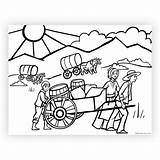Pioneer Day Coloring Page sketch template