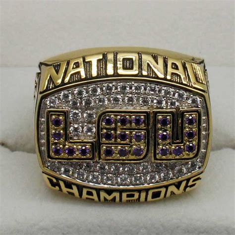 2003 LSU Tigers National Championship Ring – Best Championship Rings|Championship Rings Designer