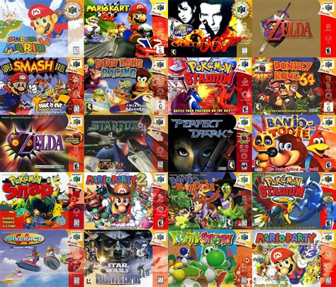 The 20 best-selling Nintendo 64 games of all time : gaming