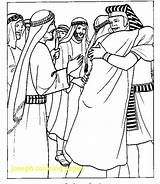 Joseph Sold Into Slavery Coloring Pages At GetColoringscom  Free sketch template