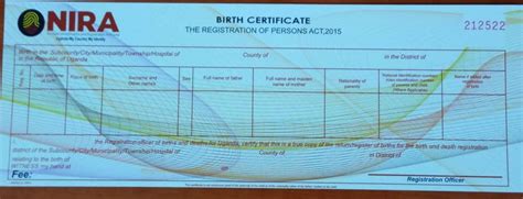 Birth Certificates NOT Issued By NIRA or URSB are Invalid – PC Tech Magazine