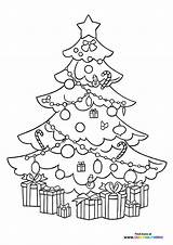 Christmas tree  Coloring Pages For Kids Free And Easy Print Or Download sketch template