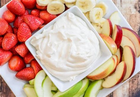 Healthy Yogurt Fruit Dip - Almost Supermom