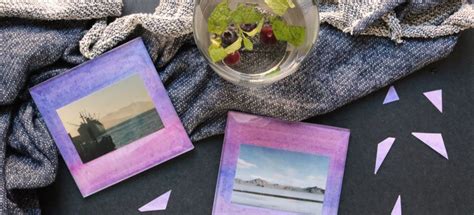 Crafty with Canon: DIY Glass Photo Coasters - Wild Amor