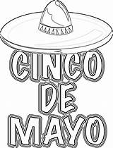 Cinco De Mayo Coloring Pages Free Printable  Templates sketch template