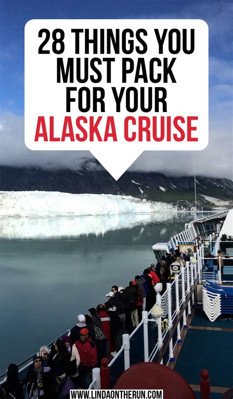 The Perfect Alaska Cruise Packing List For Any Time Of Year - Linda On ...