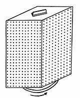 Pegboard Sketch Coloring Page sketch template