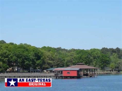 Toledo Bend Reservoir and Lake along the Louisiana and Texas Border ...