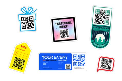 Custom QR Code Stickers - Fast & Free Shipping - Vinyl Status