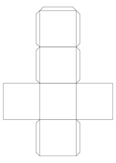 Coloring Page cube - Free printables - Img 18719