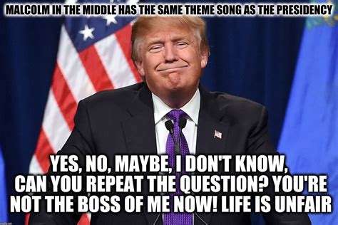 Malcolm In The Middle has the same theme song as The Presidency - Imgflip