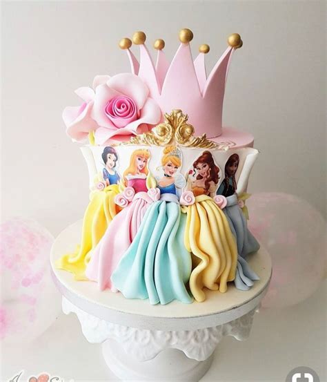 Pin on CAKES CUPCAKES AND CAKE POPS | Princess birthday cake, Homemade birthday cakes, Disney ...