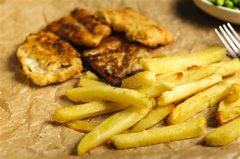 Fish and Chips - Food from British Pubs Stock Image - Image of french, disposable: 135946897