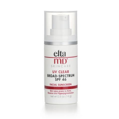 EltaMD UV Clear Facial Sunscreen SPF 46 For Skin Types Prone To Acne, Rosacea & Hyperpigment ...