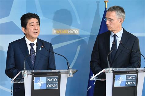 Japan, NATO look to expand cooperation at sea, in cyberspace - The ...