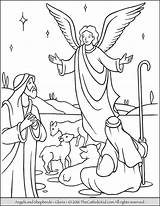Christmas Shepherd Coloring Pages sketch template