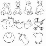 Baby Feet Coloring Pages sketch template