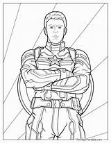 20 Captain America Coloring Pages Free PDF Printables sketch template
