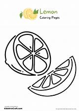 Lemon Coloring Pages For Kids  Free Printables sketch template