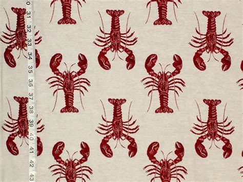 Lobster fabric – 21 April 2014 | Brickhouse Fabrics