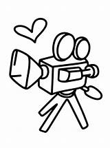 Camera Coloring Pages Free Online For Kids sketch template