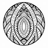Intricate Easter Egg Coloring Design  Page sketch template