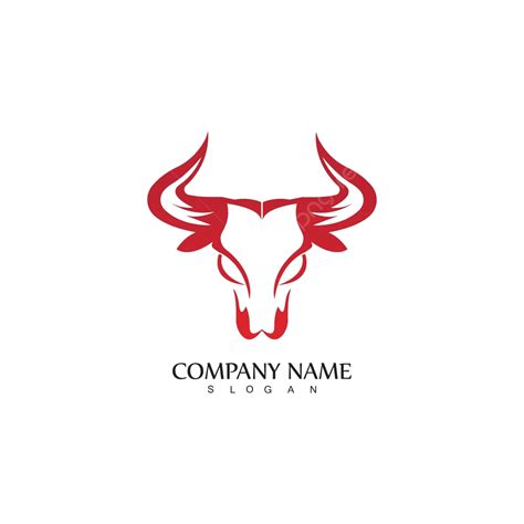 App Icons With Bull Horn Logo And Symbol Templates Vector, Symbol, Cartoon, Red PNG and Vector ...
