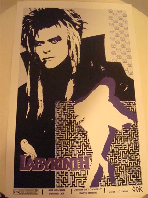 Labyrinth movie poster print