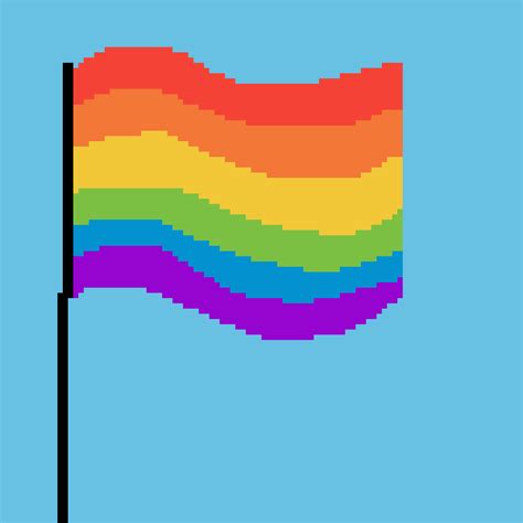 Gay flag colors art - tbkja