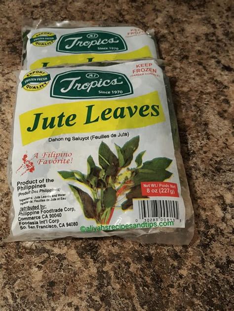 How To Cook Jute Leaves (Nigerian Ewedu Soup)