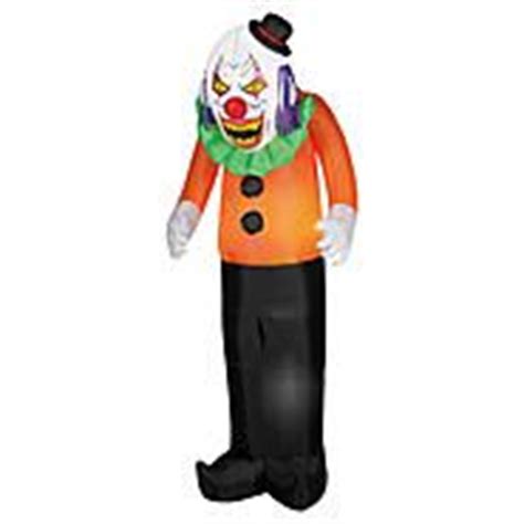 Airblown Scary Clown Halloween Decoration at Kmart.com Airblown Scary Clown Halloween… (With ...