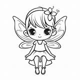 Drawings Of Easy Sad Fairies sketch template