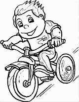 Bicycle Coloring Pages sketch template