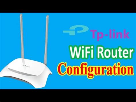 How to setup tp link wireless router | TL-WR840N - YouTube