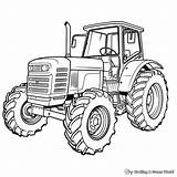 Free Printable Coloring Pages Tractors  Printables Hub sketch template